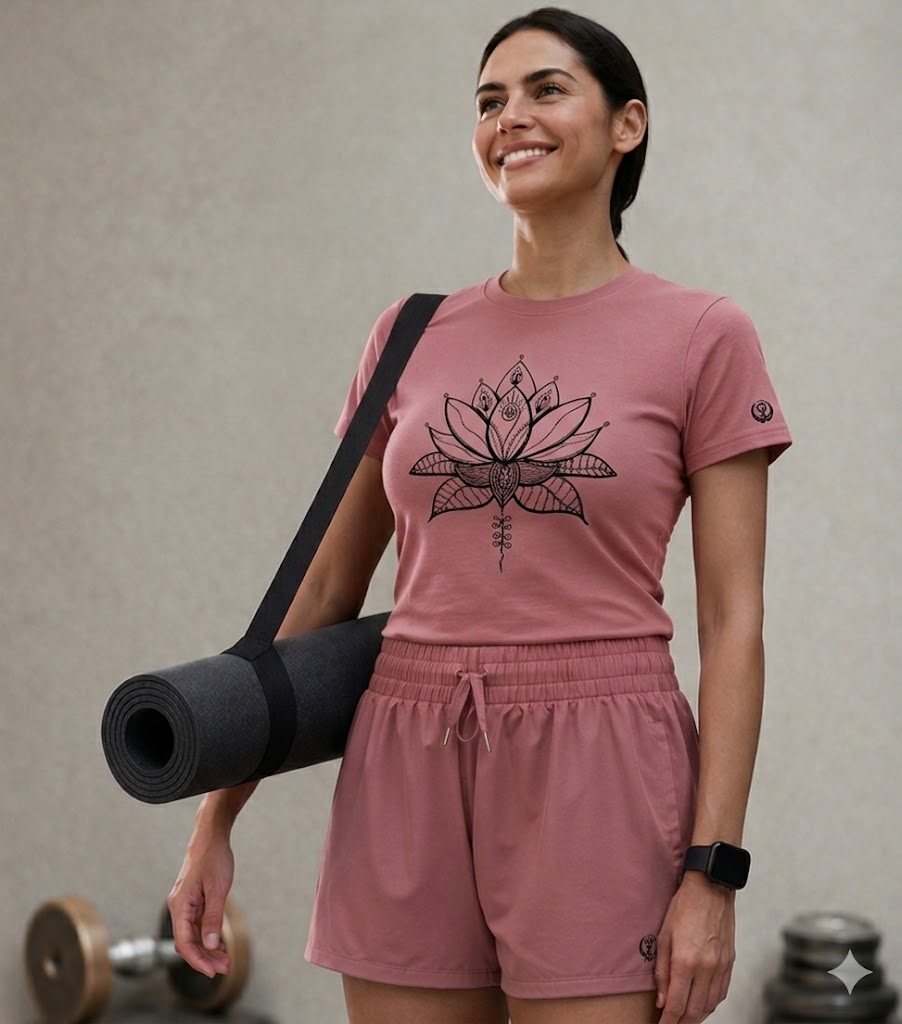 The Line Lotus Tee