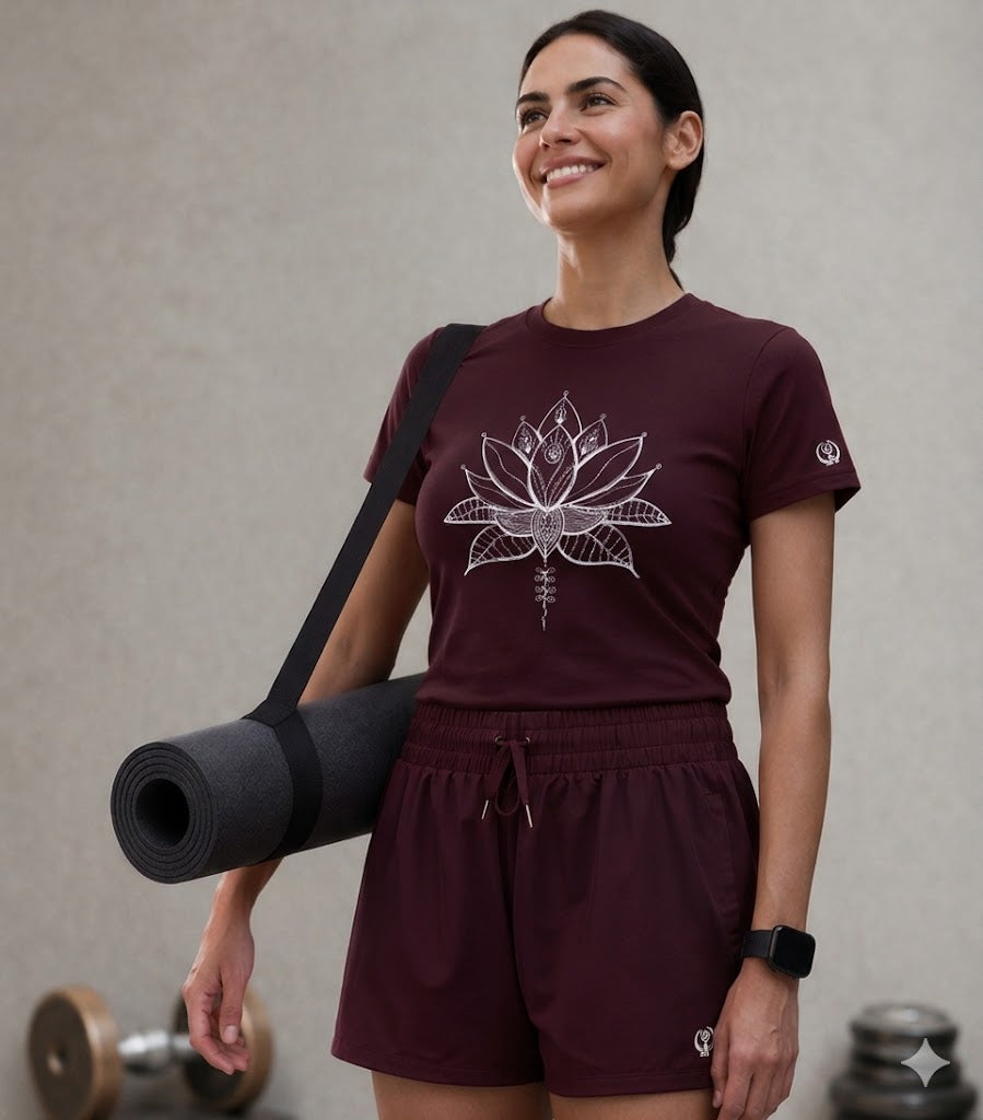 The Line Lotus Tee