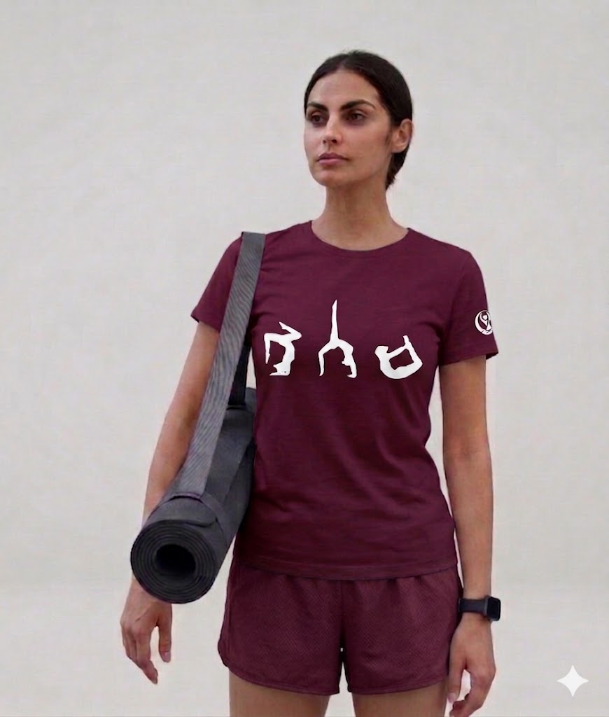 The 3 asana tee