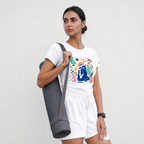 The dribble yoga tee