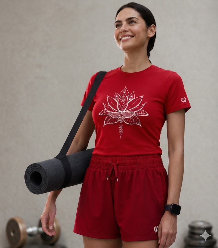 The Line Lotus Tee