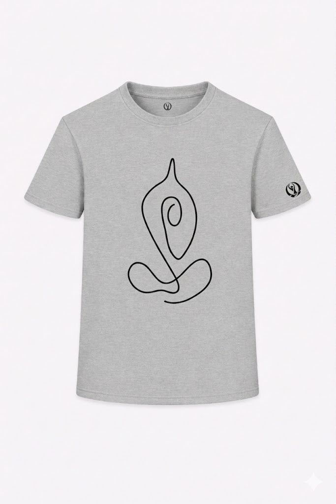 Namaskara line-art tee