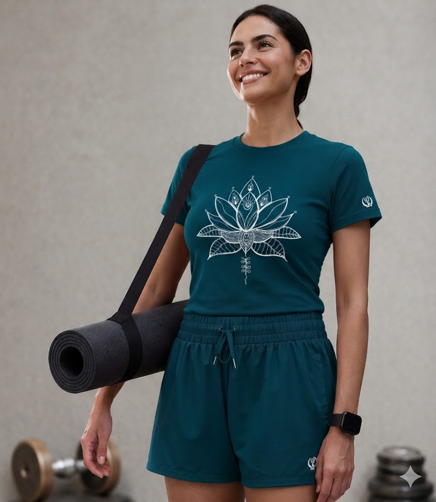 The Line Lotus Tee