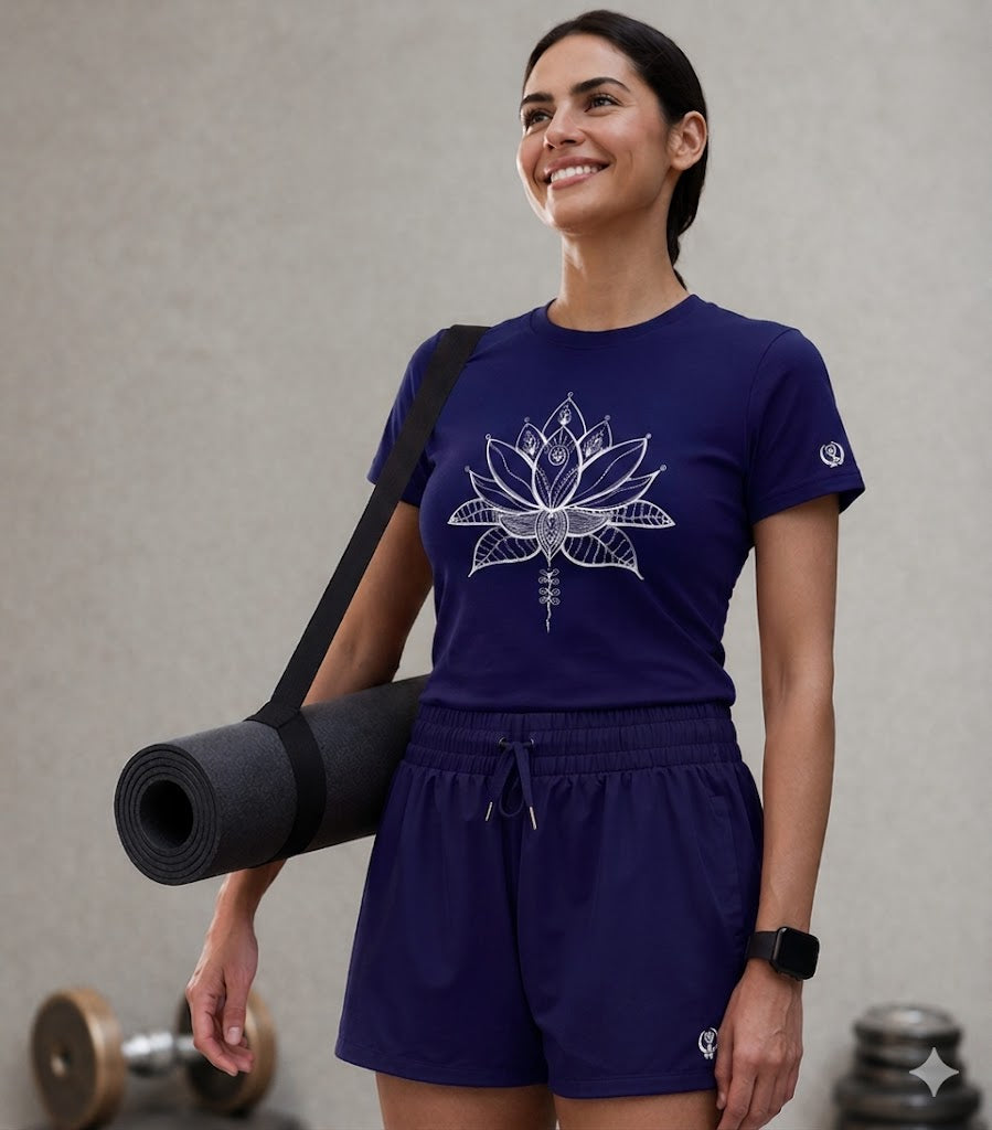 The Line Lotus Tee